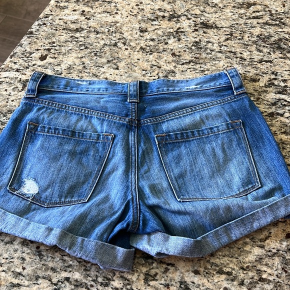 JCrew Distressed Jean Shorts - Size 26 - Picture 2 of 3